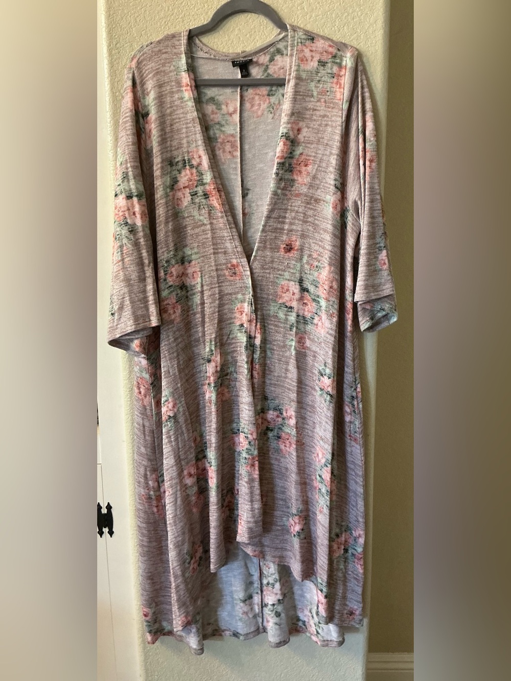 Torrid Lightweight hi-low duster cardigan 3X